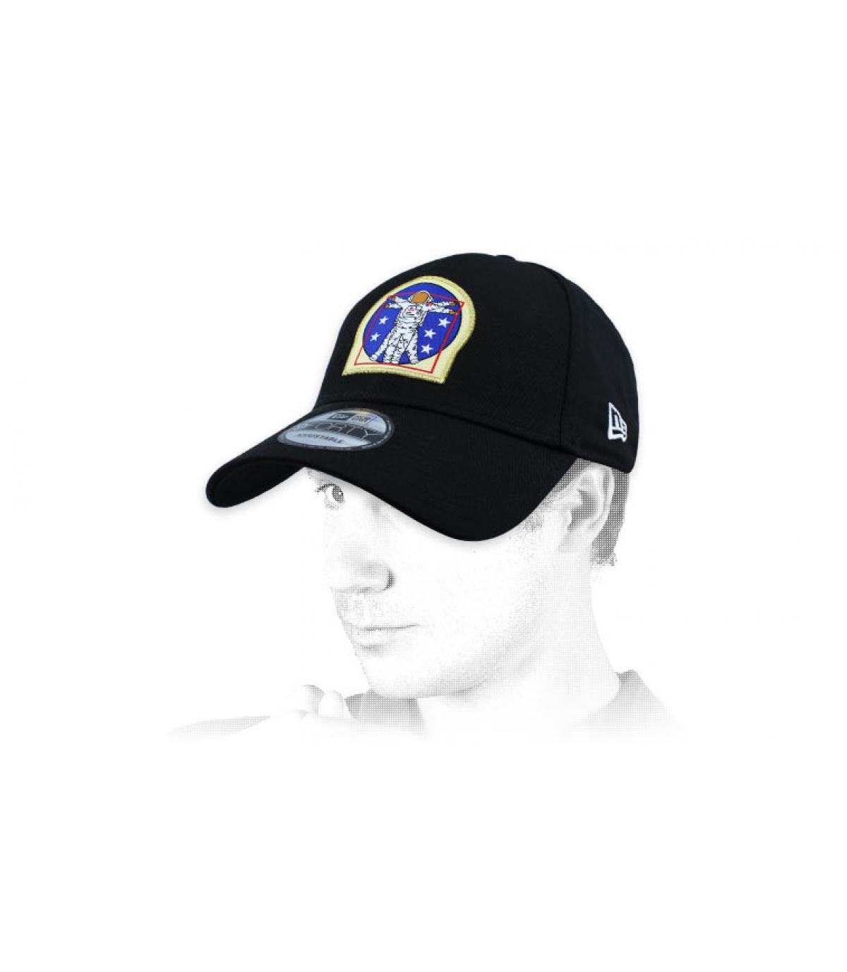 black astronaut cap ISA 940 black